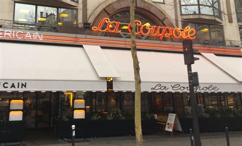 la coupole|La Coupole, a Montparnasse Brasserie Haunted With。